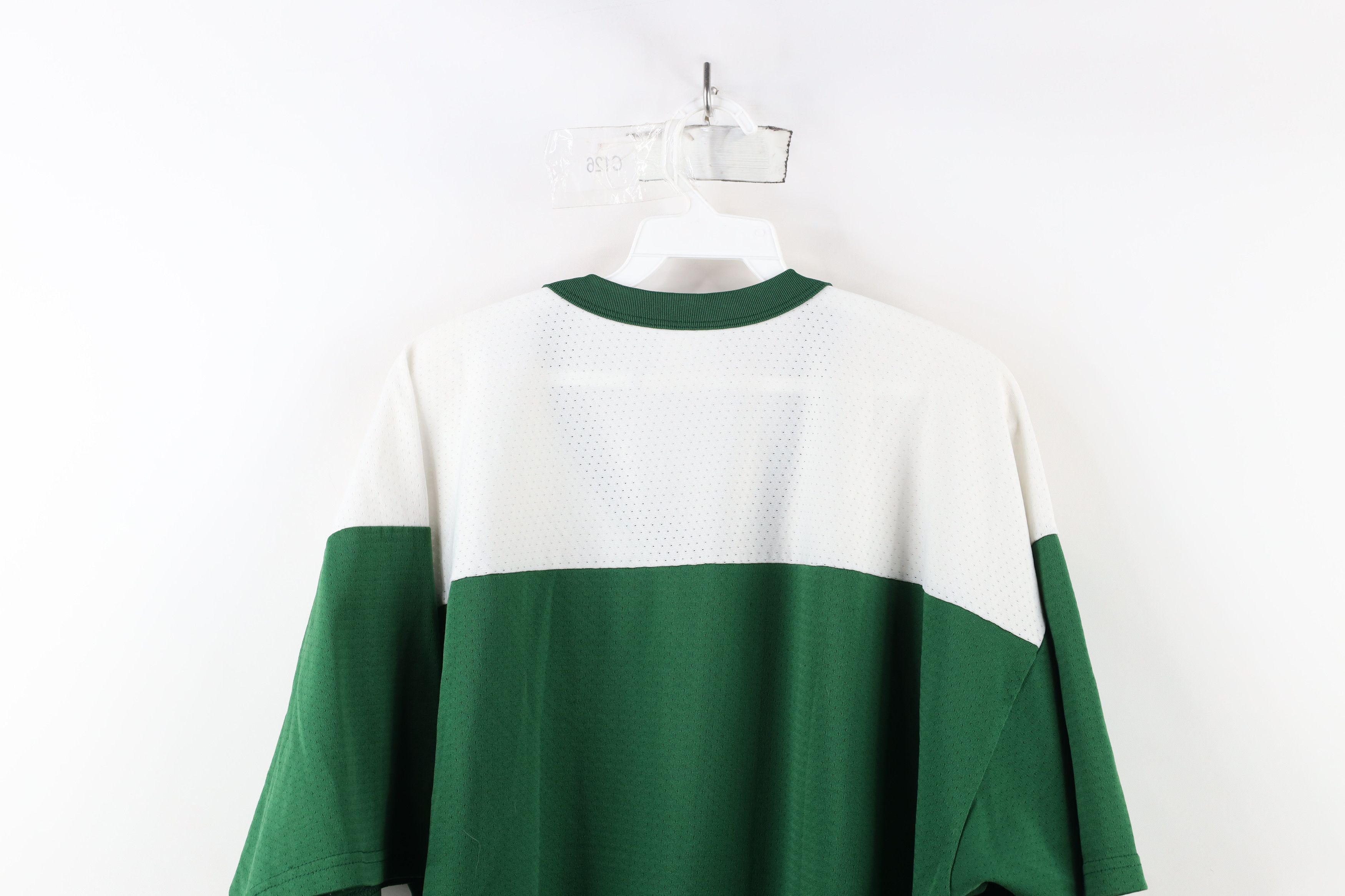 Majestic × Vintage Vintage 90s Majestic Michigan University Short Sleeve Jersey Size US XXL / EU 58 / 5 - 14 Thumbnail