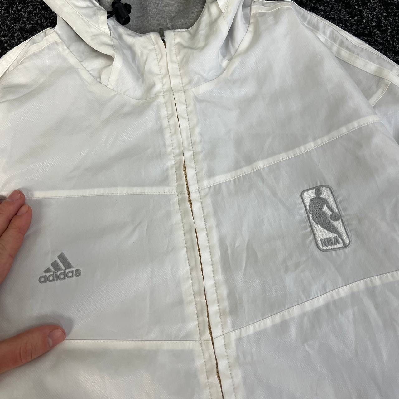 Adidas Adidas NBA vintage zip jacket two-sided basketball gorpcore Size US XL / EU 56 / 4 - 11 Thumbnail