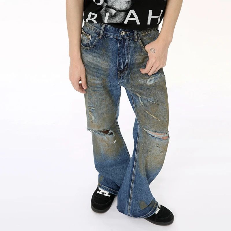 Japanese Brand × Vintage Bootcut Slimming Loose Jeans Size US 28 / EU 44 - 5 Thumbnail