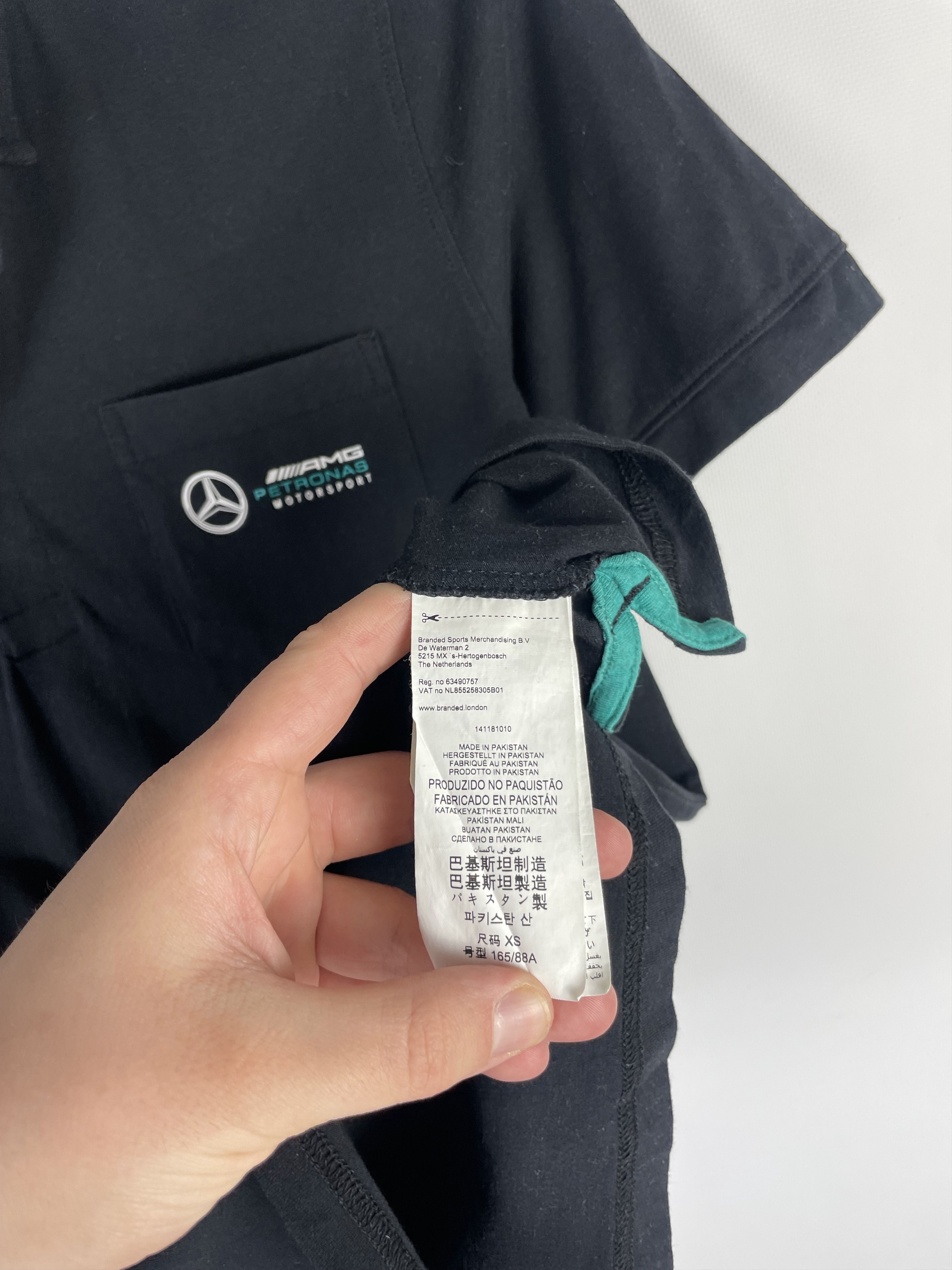 Mercedes-Benz × Vintage Mersedes Benz AMG shirt polo Size US XS / EU 42 / 0 - 7 Thumbnail