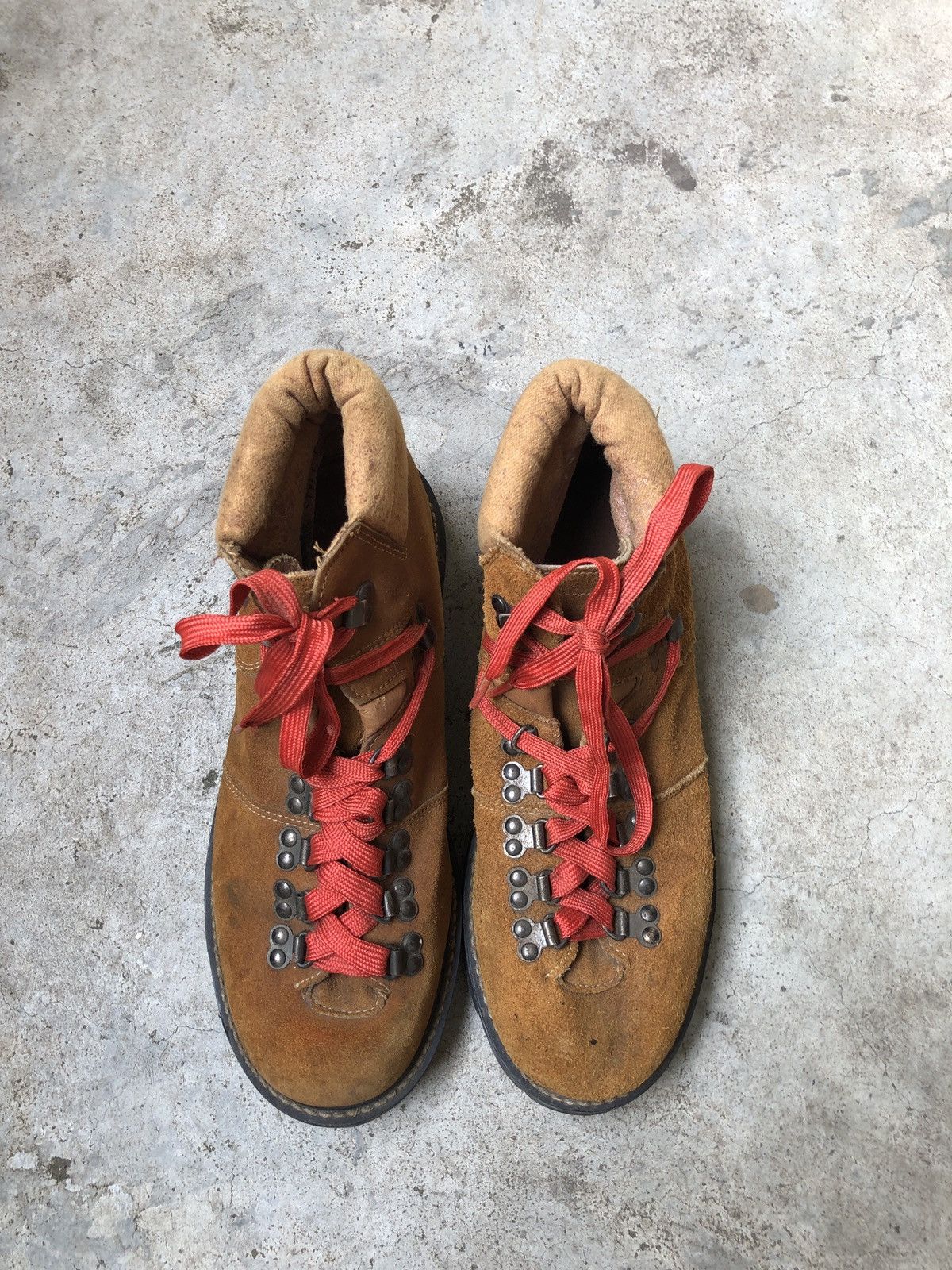 Vintage VINTAGE MONTBLANC SUEDE HIKING BOOTS Size US 10.5 / EU 43-44 - 2 Thumbnail