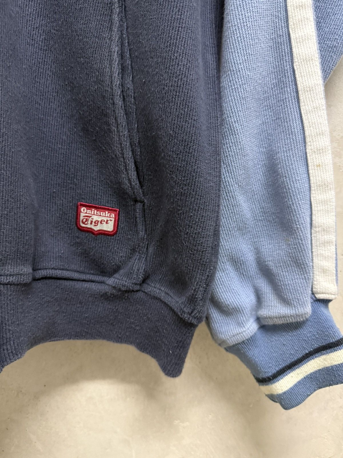 Onitsuka Tiger 2000s Archival Onitsuka Tiger Zip Up Sweater Size US L / EU 52-54 / 3 - 5 Thumbnail