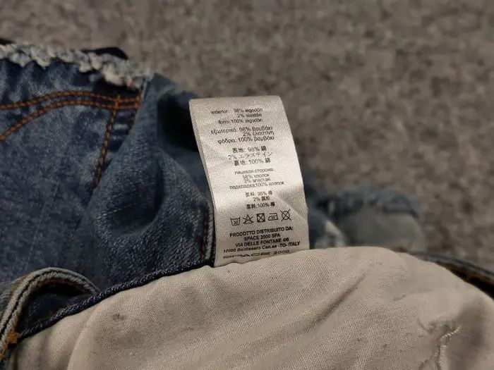 Von Dutch Vintage 90's Von Dutch Kustom Made Distressed Denim Jeans Size US 34 / EU 50 - 8 Thumbnail