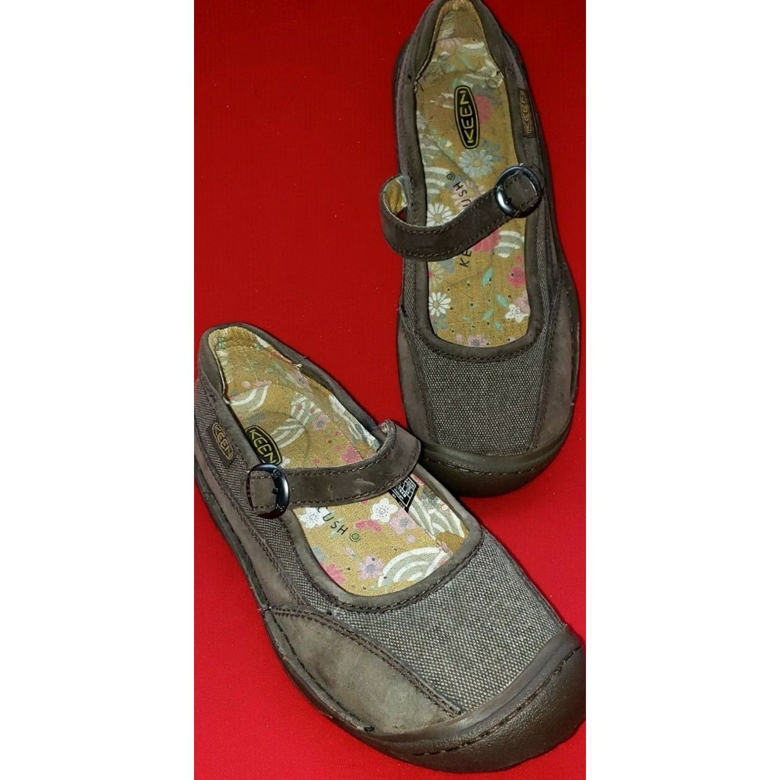 KEEN VINTAGE Keen Summer Buckle Mary Jane Flats? Size US 5 / IT 35 - 2 Thumbnail