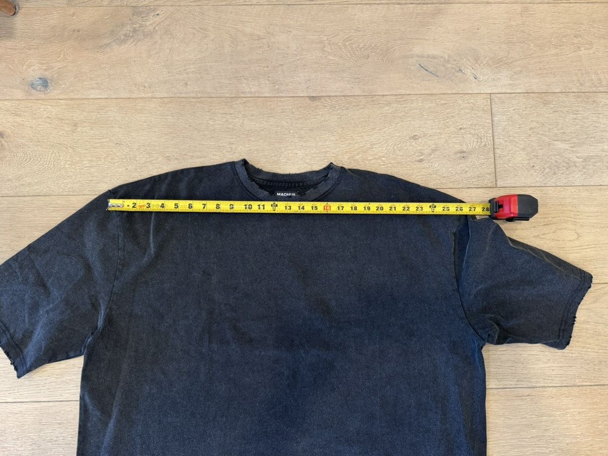 MACHUS MACHUS OVERSIZED T WASHED BLACK Size US M / EU 48-50 / 2 - 2 Thumbnail