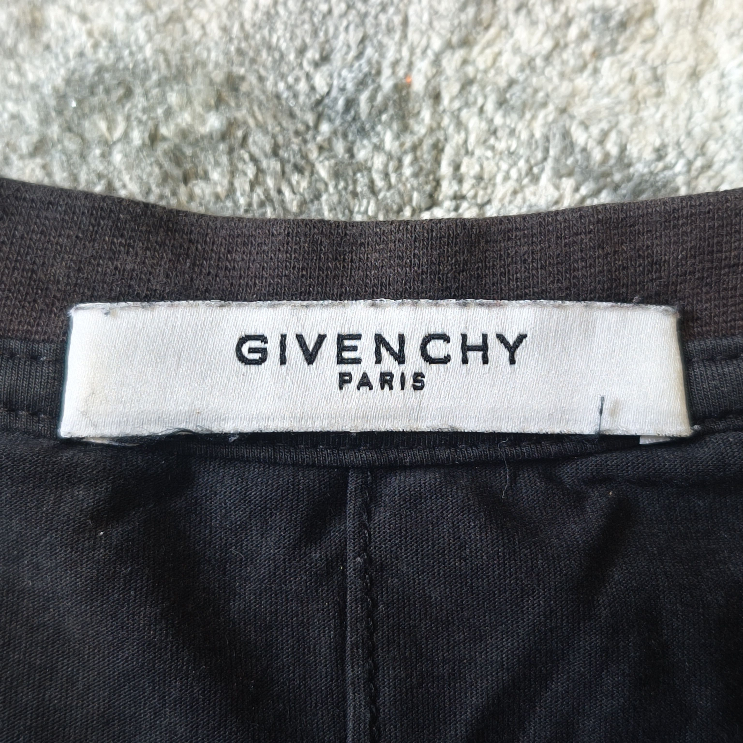 Givenchy Givenchy Rottweiler Black T-Shirt Size US L / EU 52-54 / 3 - 3 Thumbnail