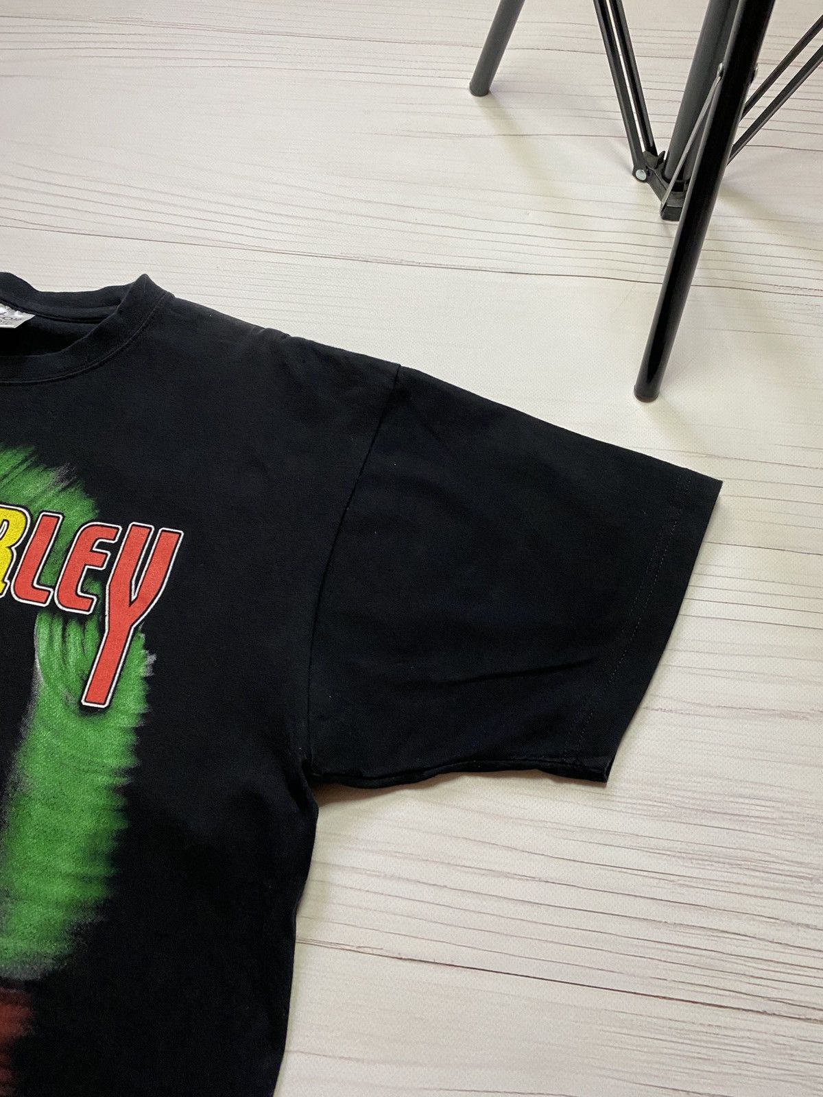Bob Marley Vintage 2001 Bob Marley Smoking Joint Graphic T-Shirt Size US XL / EU 56 / 4 - 8 Thumbnail