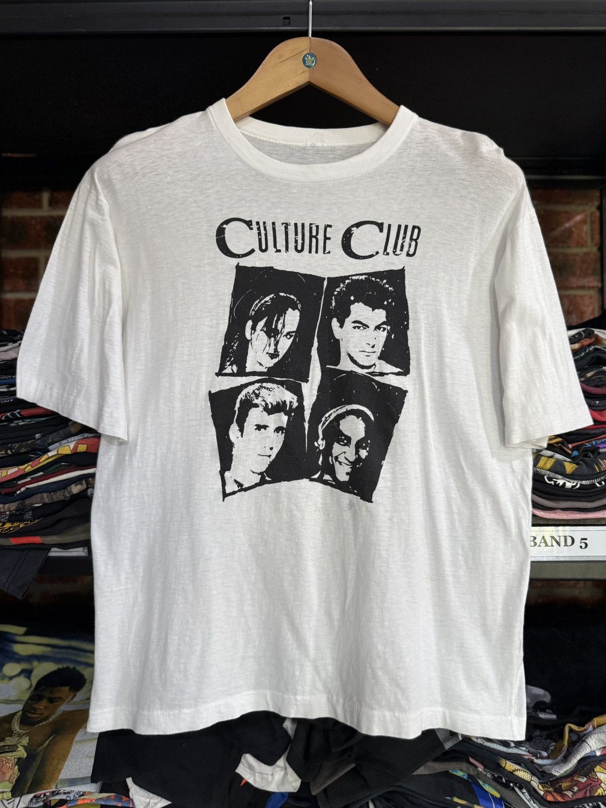 Band Tees Vintage 90s Culture Club Band Japan Tee | Grailed