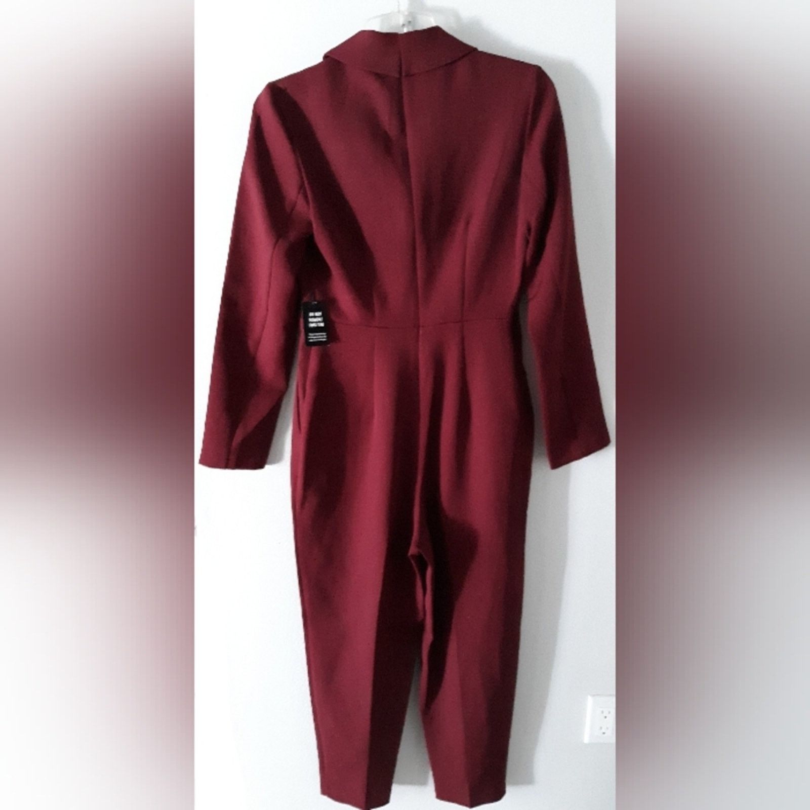 Express NWT Express Long Sleeve Jumpsuit 4 Size 27" / US 4 / IT 40 - 6 Thumbnail