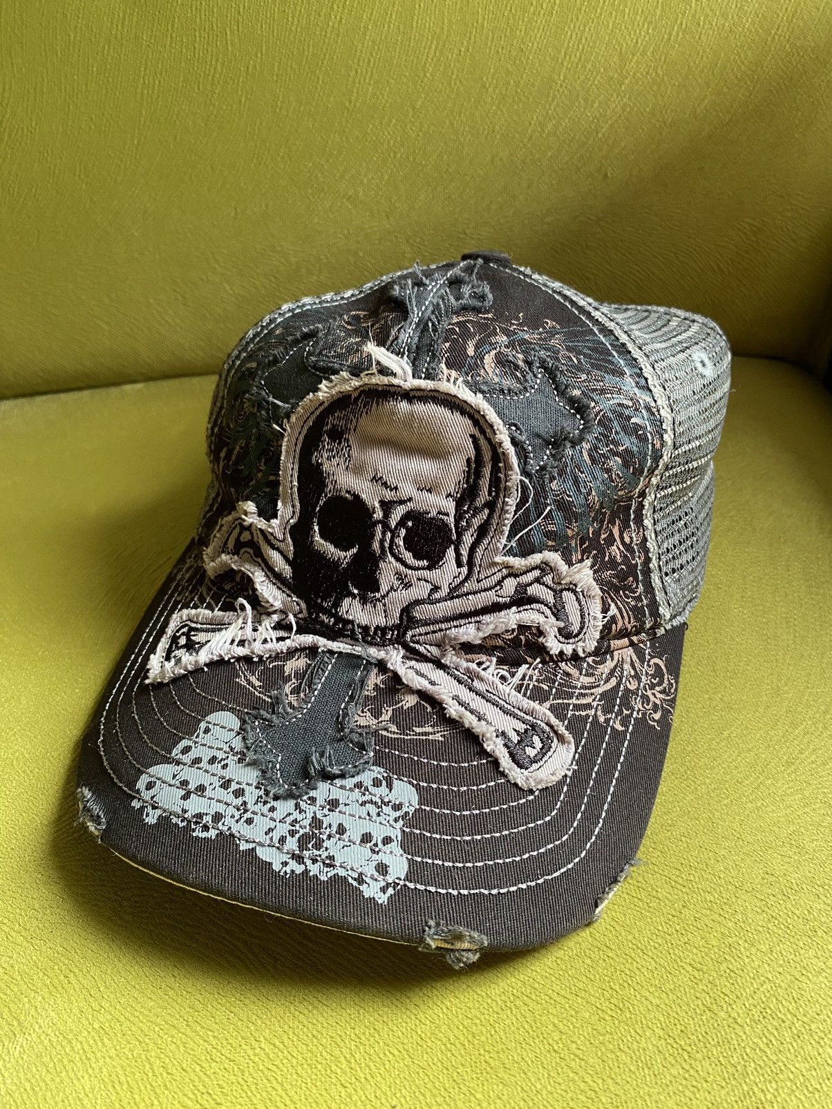 If Six Was Nine Skull Hat Punk Style Size ONE SIZE - 2 Thumbnail