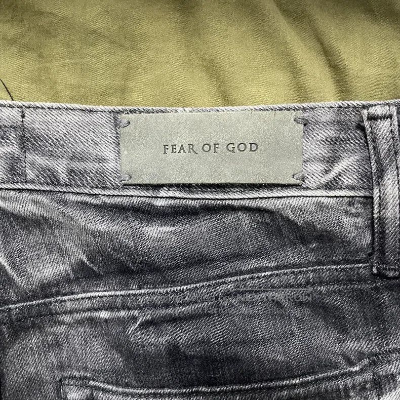 Fear of God Fear of God 5th Black Water Ripple Pants Size US 34 / EU 50 - 8 Thumbnail
