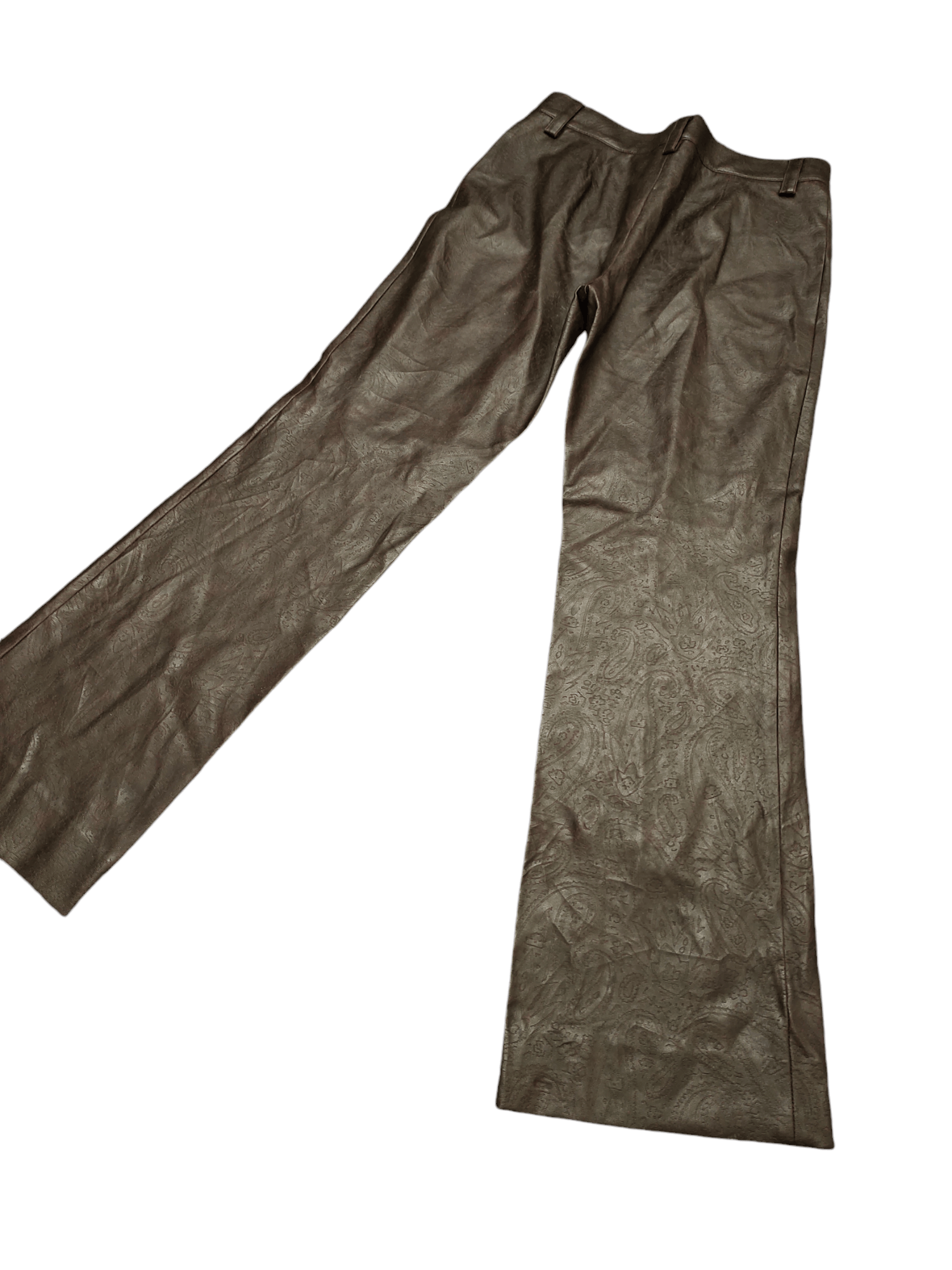 agnes b. Flare Pants Agnes B Paris Paisley Bootcut 90s Size US 29 - 12 Thumbnail