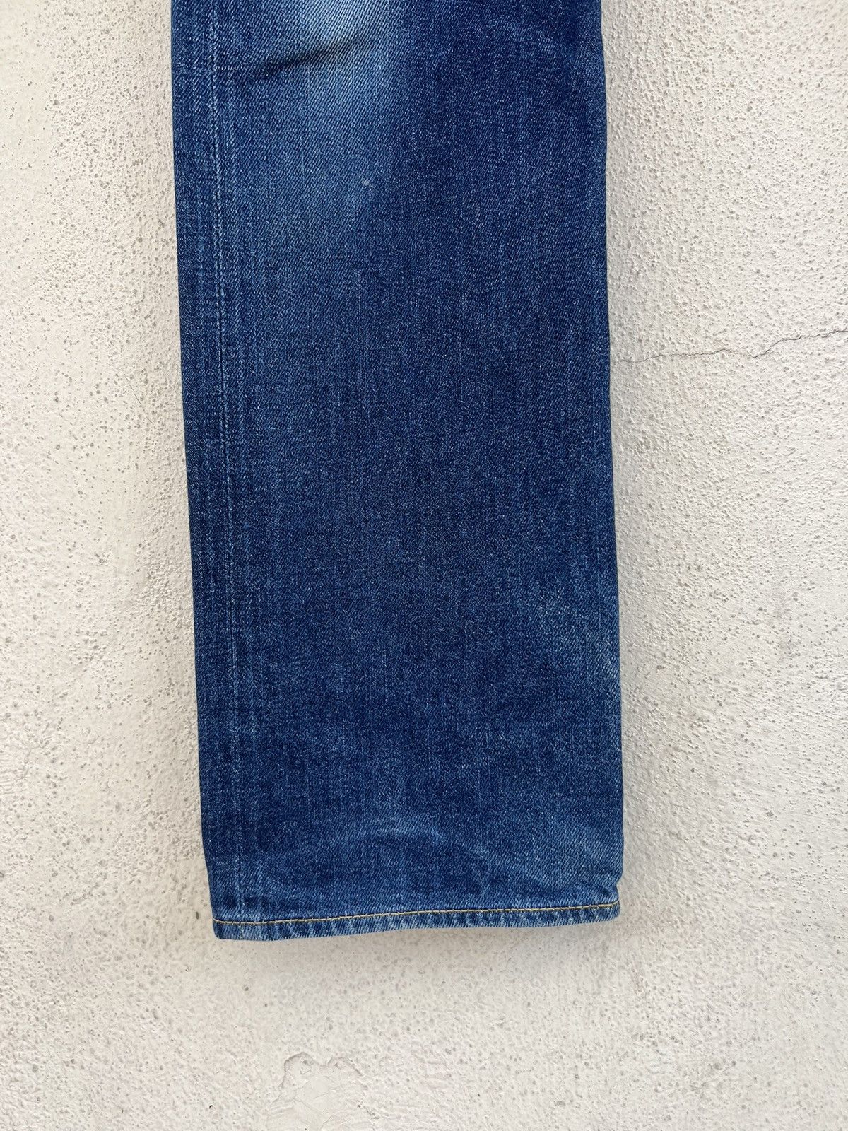 Vintage Vintage AKATSUKI Japan Faded Blue Denim Selvedge Jeans Size US 30 / EU 46 - 10 Thumbnail