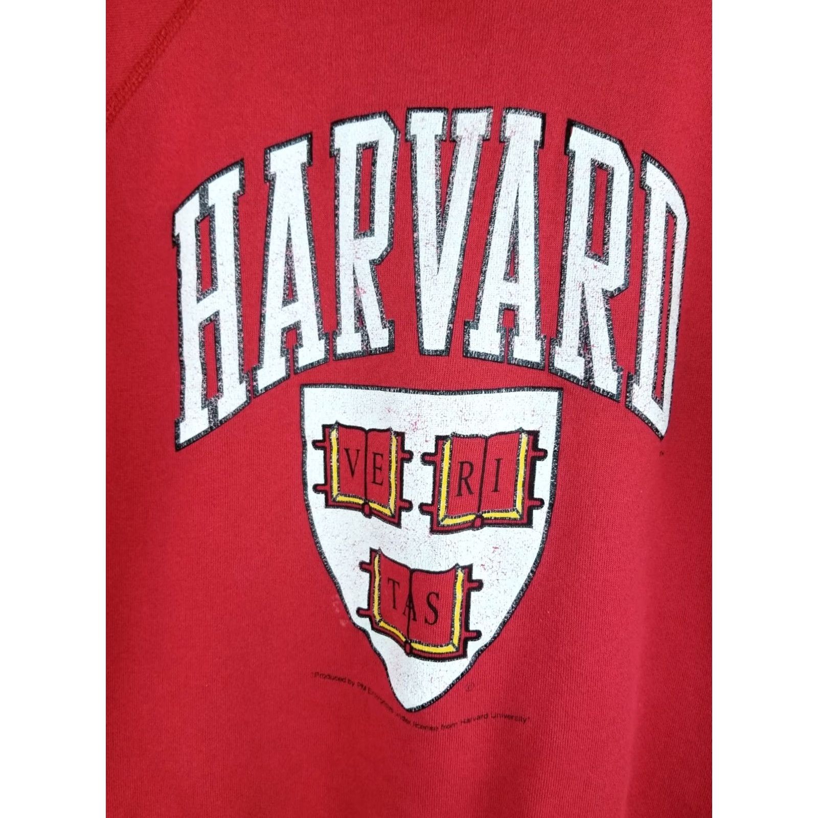 NCAA VINTAGE Harvard University NCAA TULTEX RED Raglan Sweatshirt SZ XLARGE Sweatshirt Size US M / EU 48-50 / 2 - 2 Thumbnail
