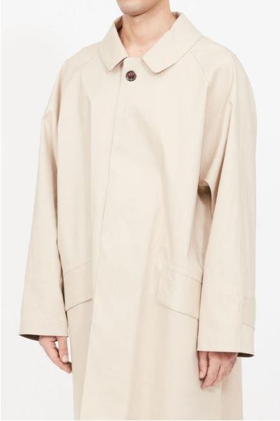 Maison Margiela o1w1db11225 Coat in Beige Size US XL / EU 56 / 4 - 2 Thumbnail