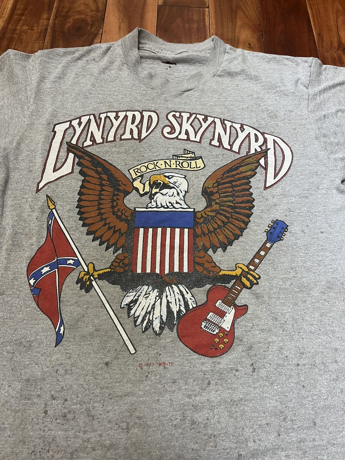 Band Tees × Vintage Vintage Lynyrd Skynyrd Band Tee Size US L / EU 52-54 / 3 - 2 Thumbnail