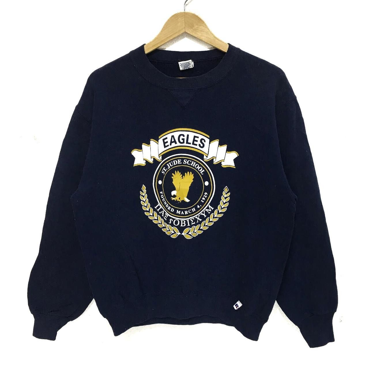 Russell Athletic Vintage RUSSELL ATHLETIC Crewneck Sweatshirt Jumper Eagles Size US M / EU 48-50 / 2 - 1 Thumbnail