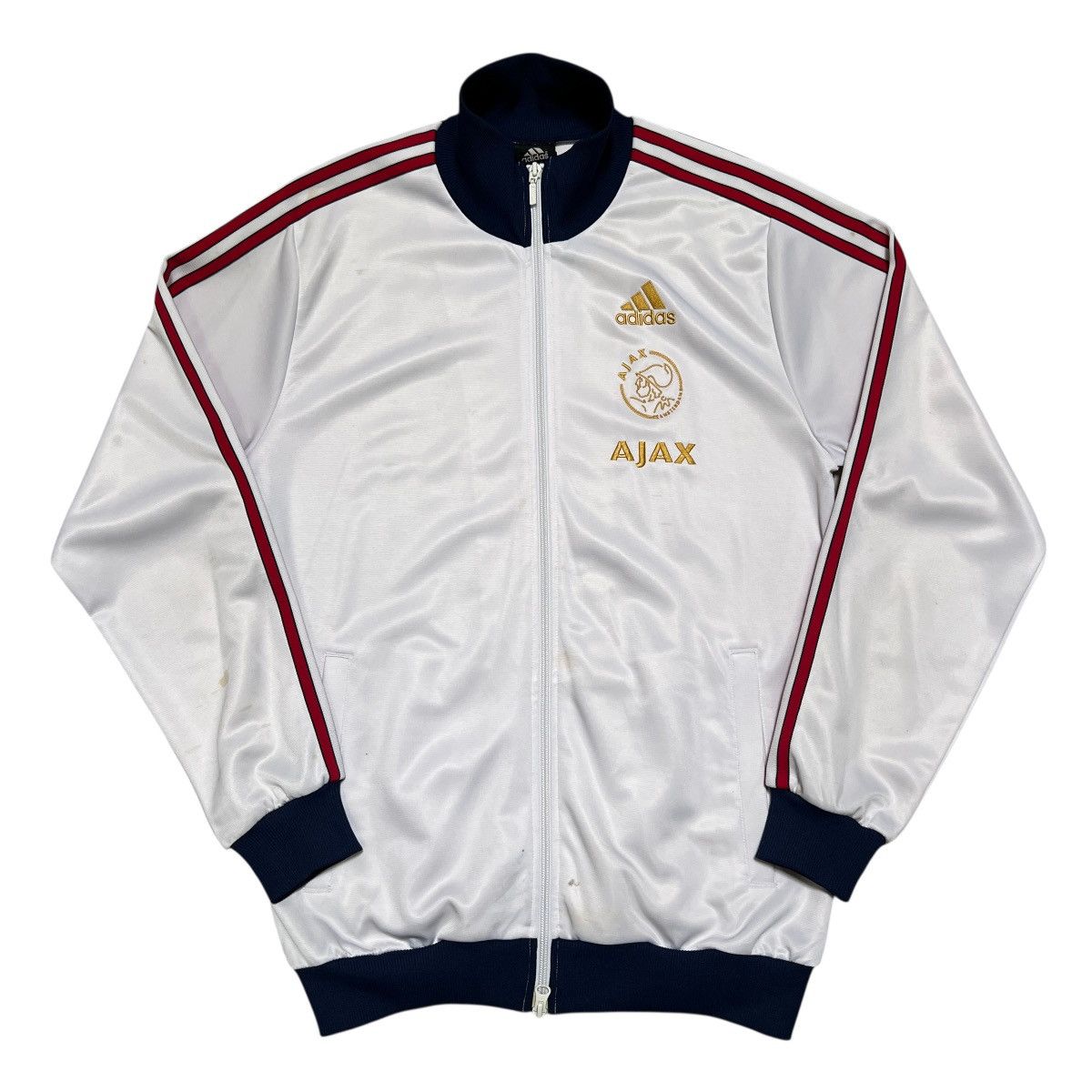 Adidas 🔥 ADIDAS AJAX AMSTERDAM SWEARTER JACKET Size US M / EU 48-50 / 2 - 3 Thumbnail