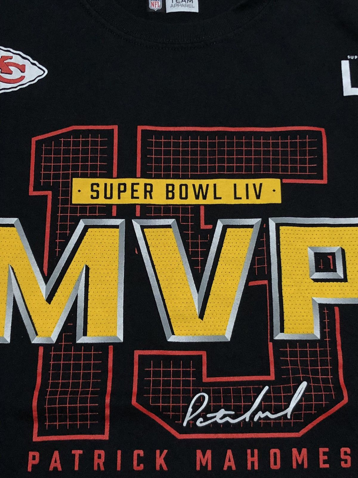 NFL 2020 Patrick Mahomes Super Bowl LIV MVP tee Size US M / EU 48-50 / 2 - 2 Thumbnail