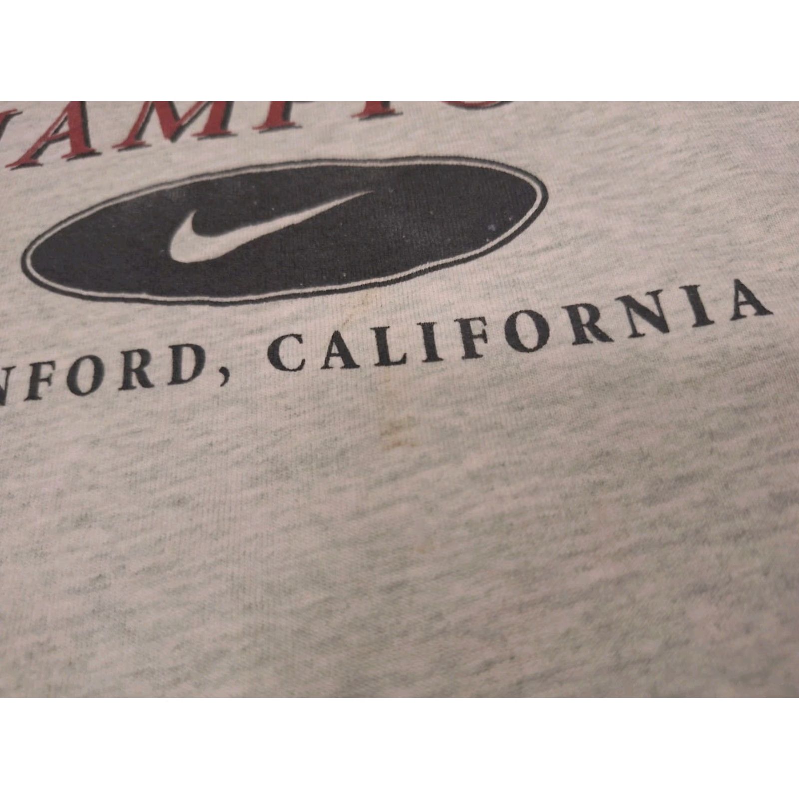 Nike VINTAGE Nike Stanford CA College University T Shirt L White Basketball 90s Rare Mens Size US L / EU 52-54 / 3 - 2 Thumbnail
