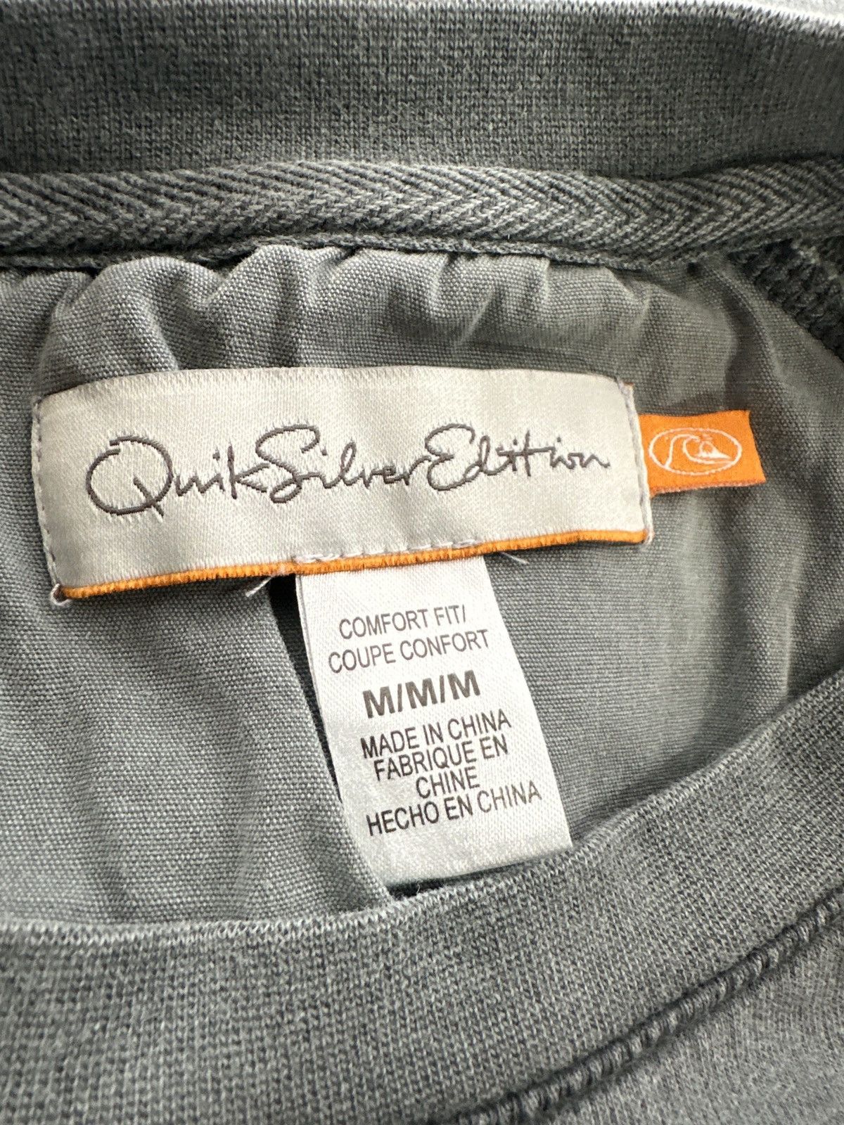 Quiksilver Quicksilver Grey Sweatshirt Sz Med Size US M / EU 48-50 / 2 - 7 Thumbnail