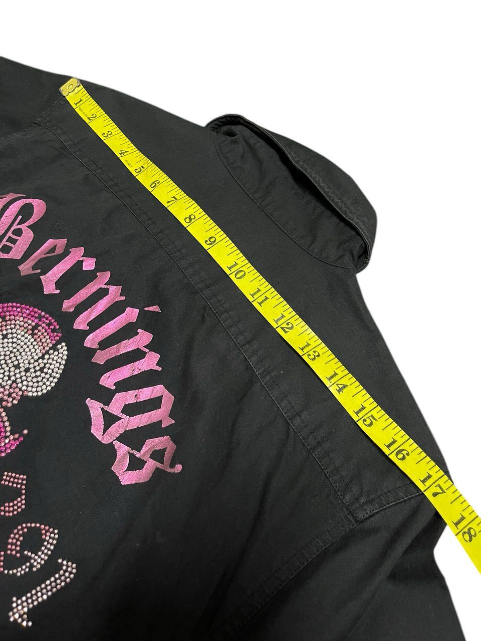 Hysteric Glamour Bernings Sho Skull Studded Button Up Shirt Size US M / EU 48-50 / 2 - 11 Thumbnail