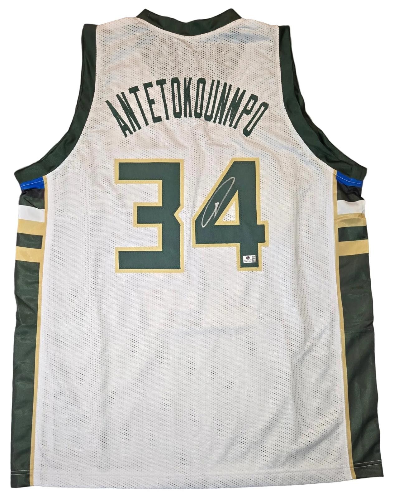 Other Giannis Antetokounmpo Milwaukee Bucks Jersey With COA Size ONE SIZE - 2 Thumbnail