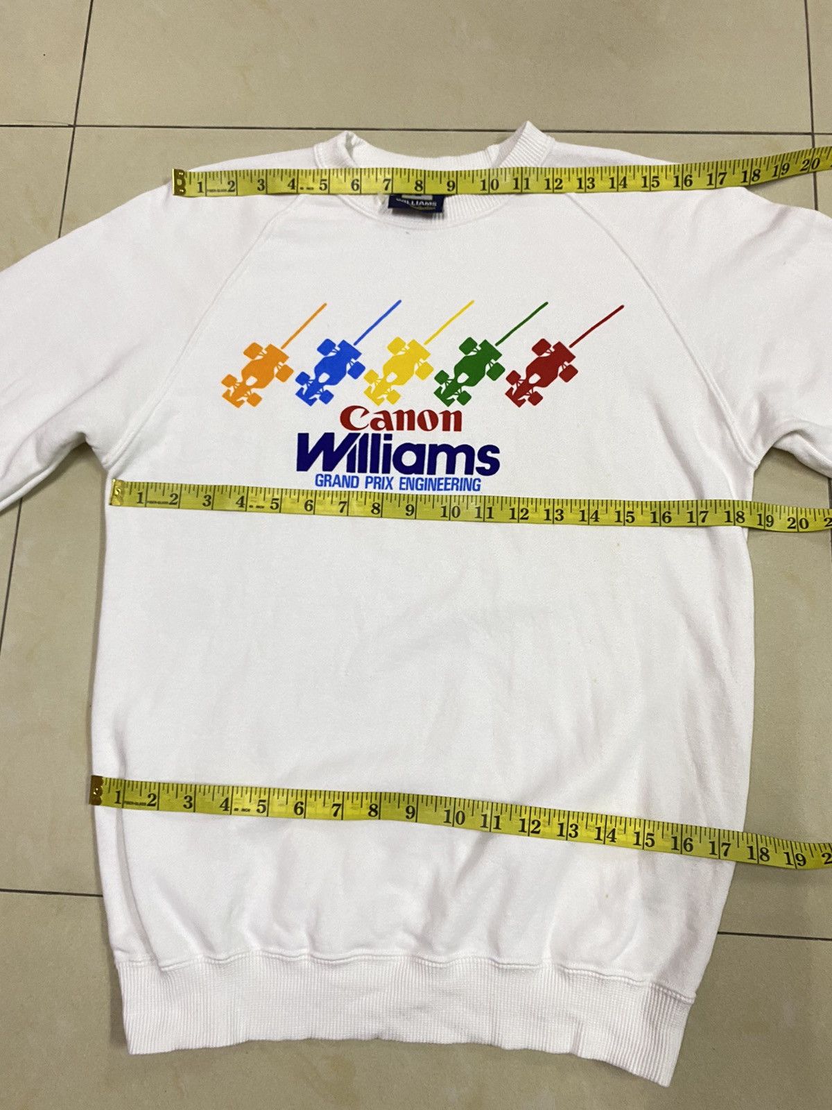 Canon Vintage F1 Canon Williams Grand Prix Sweatshirt Size US M / EU 48-50 / 2 - 6 Thumbnail