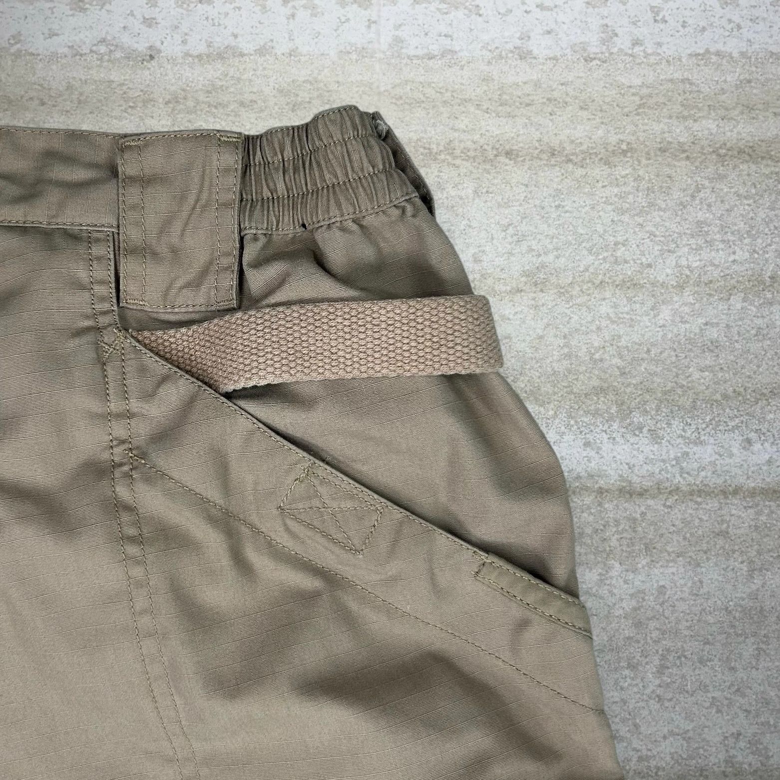 5.11 Vintage 90s 5.11 Tactical Pants 30x30 Baggy Tan Cargos Size US 30 / EU 46 - 3 Thumbnail