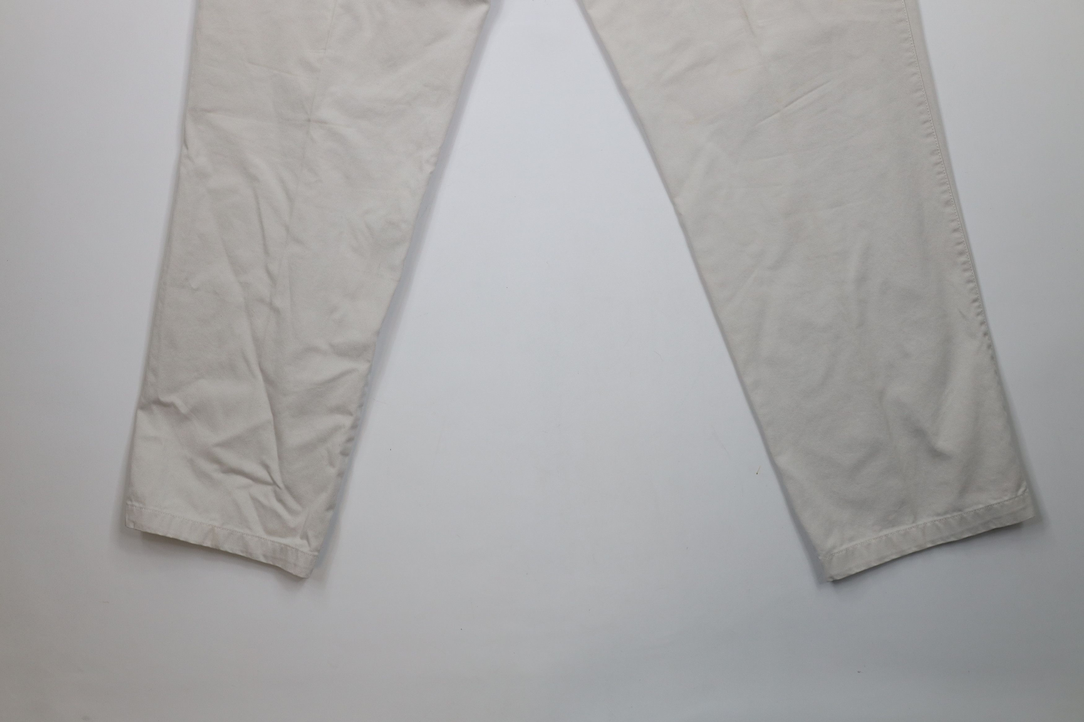 Ralph Lauren × Vintage Vintage 90s Chaps Ralph Lauren Chino Pants Trousers Beige Size US 36 / EU 52 - 14 Thumbnail