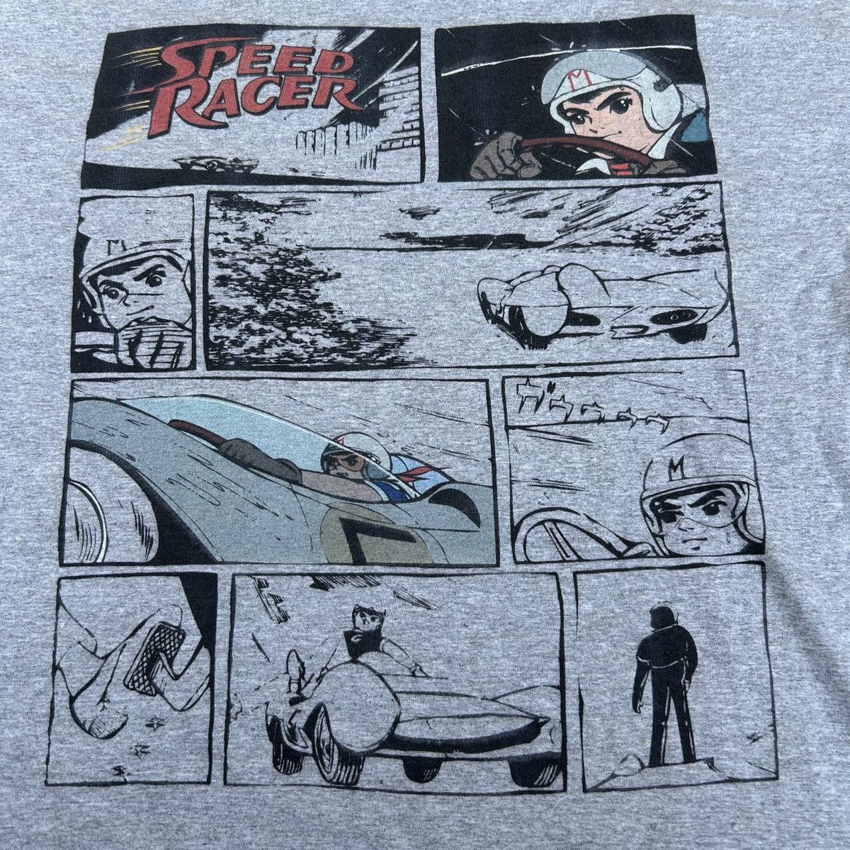 Anime Vintage Speed Racer Manga Tshirt Size US L / EU 52-54 / 3 - 4 Thumbnail