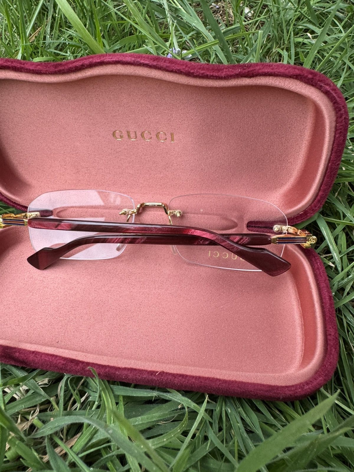 Gucci Gucci Made in Japan Luxury glasses Size ONE SIZE - 13 Thumbnail