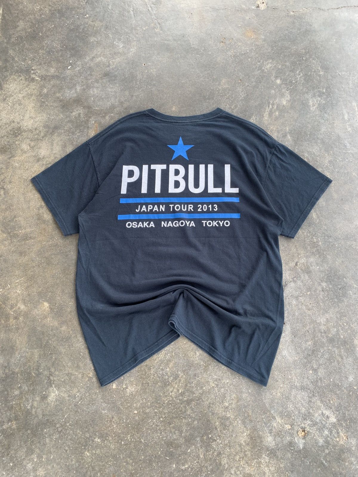 Band Tees PITBULL RAPTESS Japanese tour 2013 Size US L / EU 52-54 / 3 - 4 Thumbnail