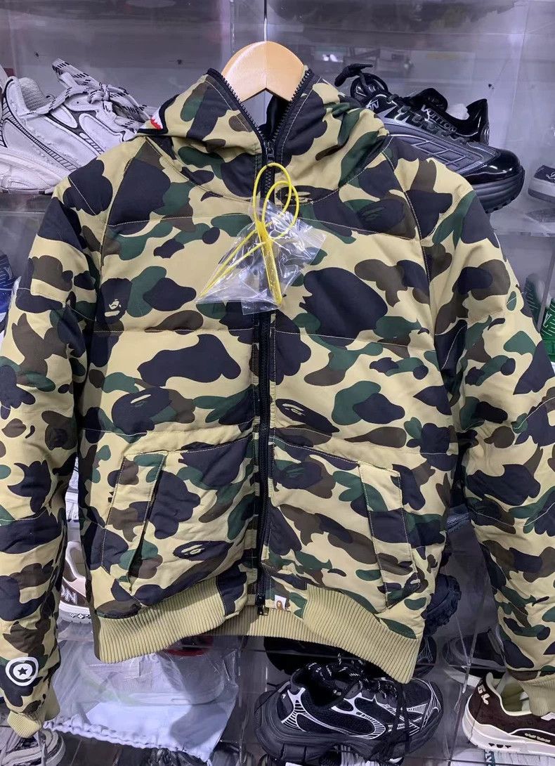 Bape Bape Camo Shark Down Jacket Size US M / EU 48-50 / 2 - 1 Thumbnail