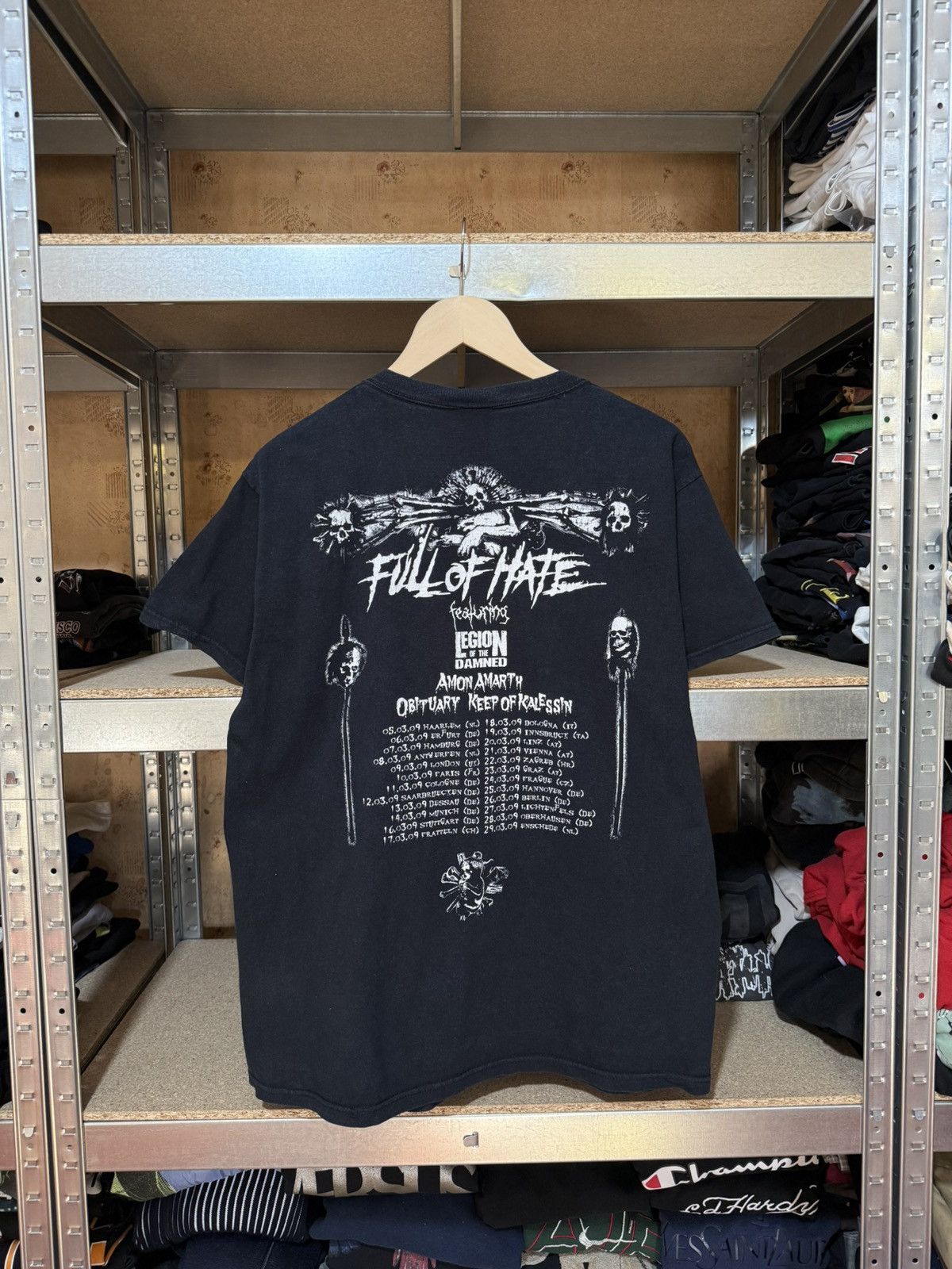 Band Tees × Vintage Vintage 2008 Legion Of The Damned Cult Of The Dead T-Shirt Size US L / EU 52-54 / 3 - 2 Thumbnail