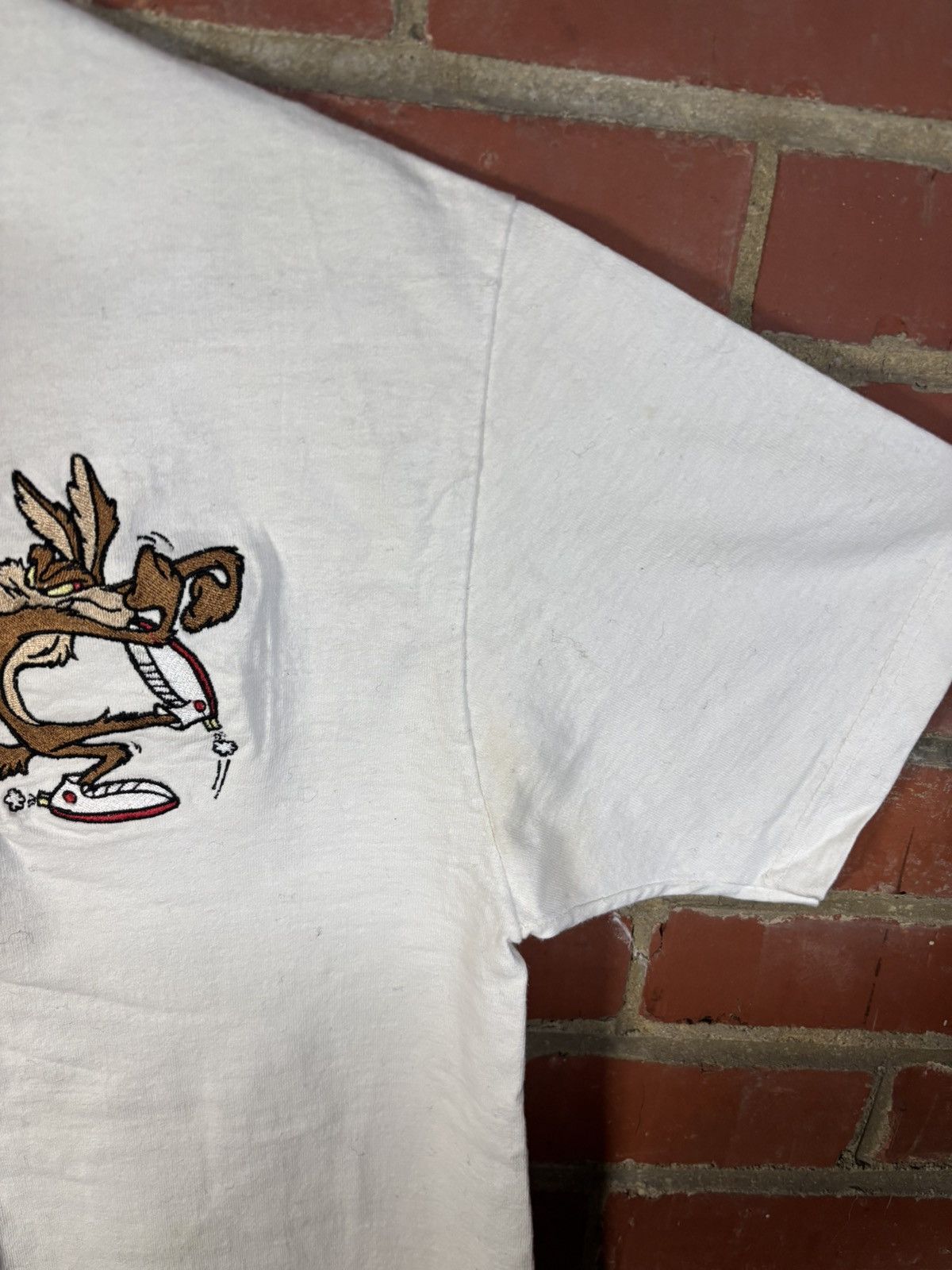Changes Vintage 90s Wile E Coyote Shirt Warner Bros USA Large Size US L / EU 52-54 / 3 - 5 Thumbnail