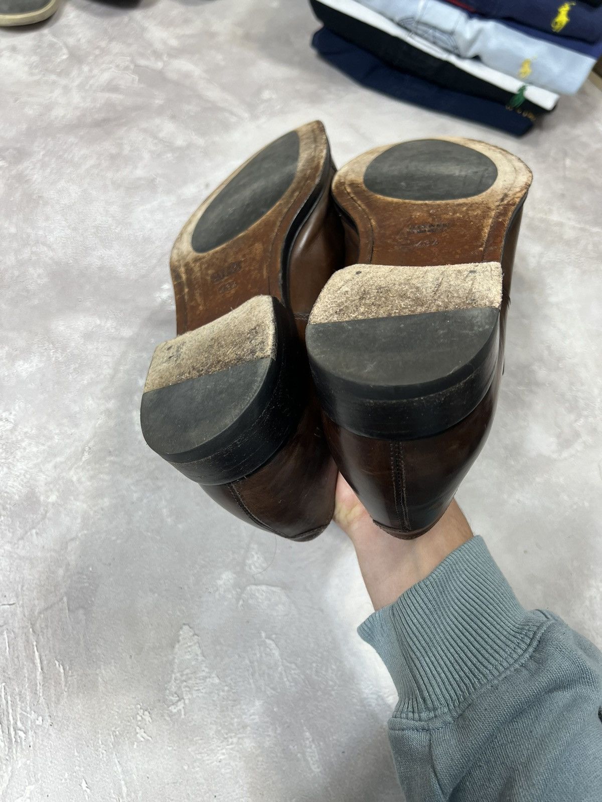 Suitsupply × Vintage SuitSupply Leather Formal Shoes Size US 9.5 / EU 42-43 - 8 Thumbnail