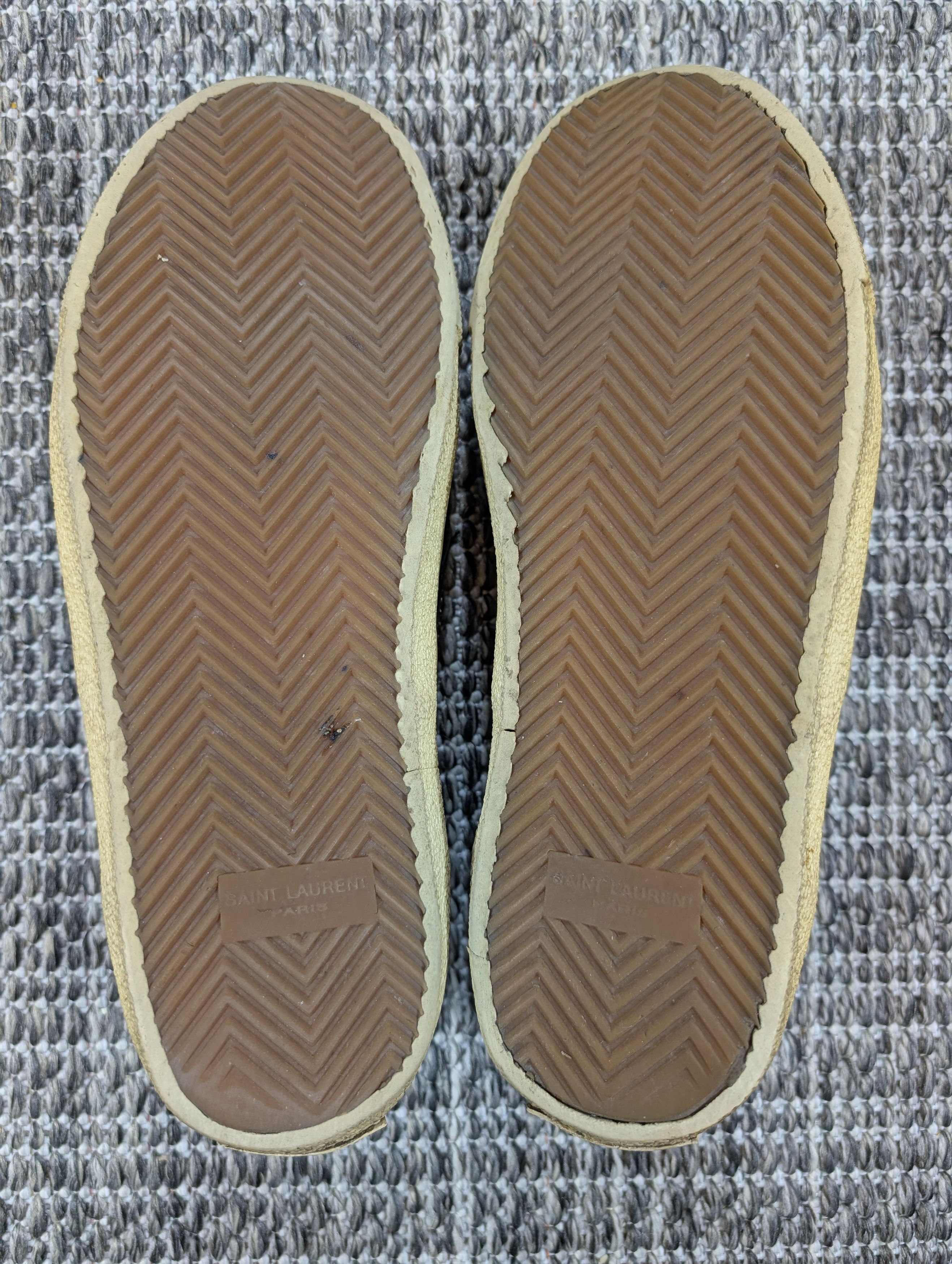 Saint Laurent Paris Saint Laurent Hedi Slimane FW14 Studded Slip On Sneakers Size US 8.5 / EU 41-42 - 10 Thumbnail