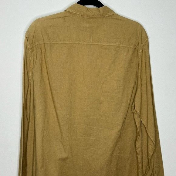 Allsaints All Saints Strathmoor Button Down Shirt Khaki Tan Men’s Size Size US L / EU 52-54 / 3 - 5 Thumbnail