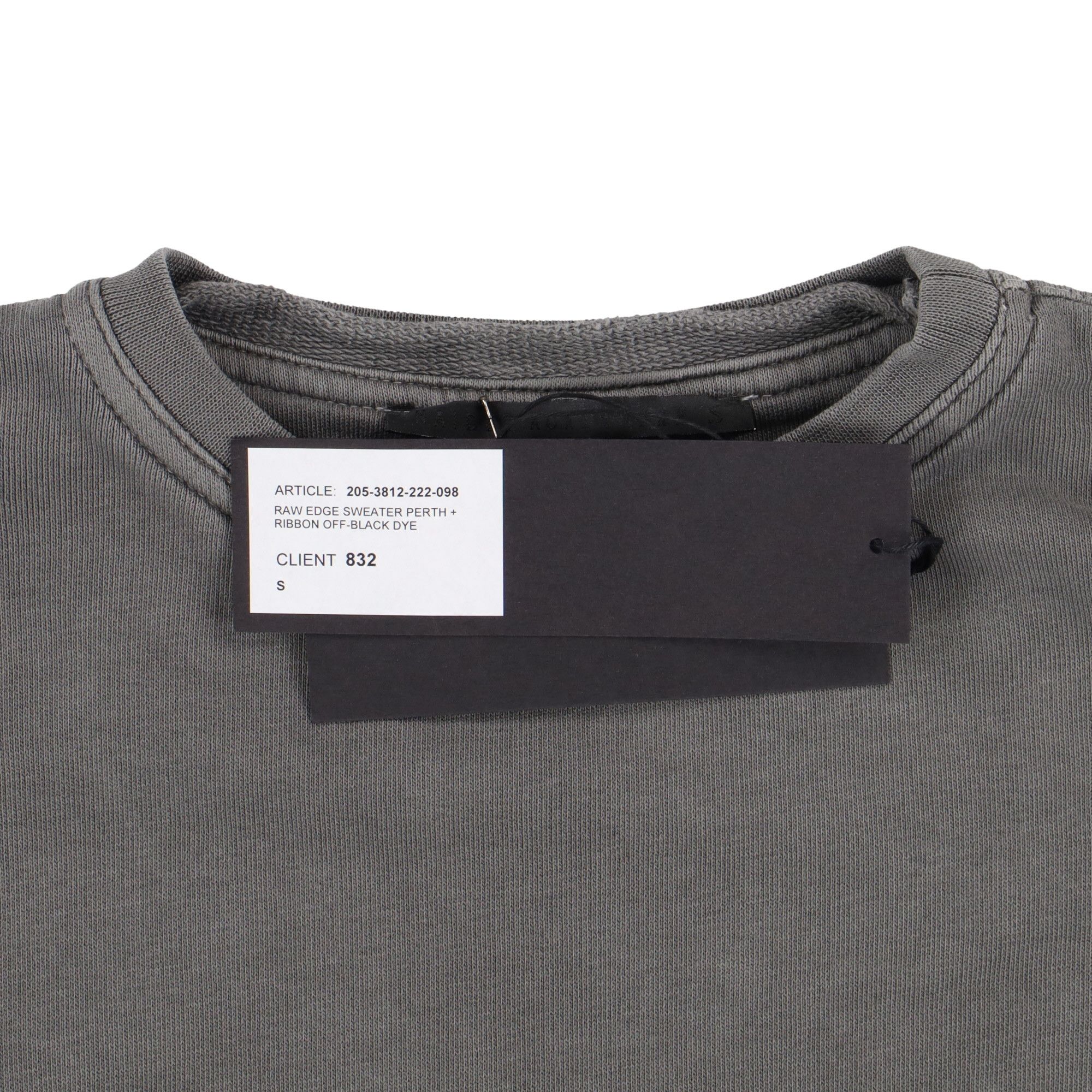Haider Ackermann × Kanye West Grey Double Layer Perth Oversized Sweatshirt Size US S / EU 44-46 / 1 - 5 Thumbnail
