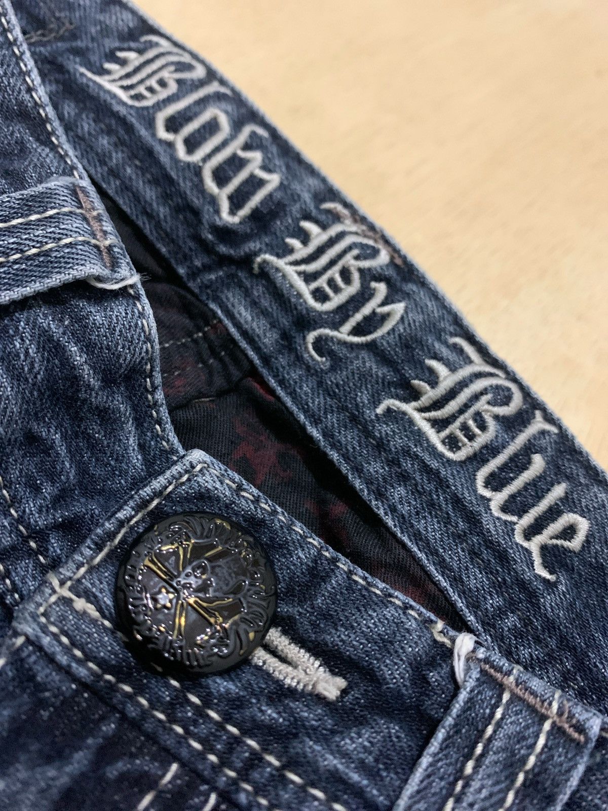 Hysteric Glamour × If Six Was Nine × Japanese Brand Blow By Blue Jeans Ifsixwasnine LGB Style Size US 30 / EU 46 - 9 Thumbnail