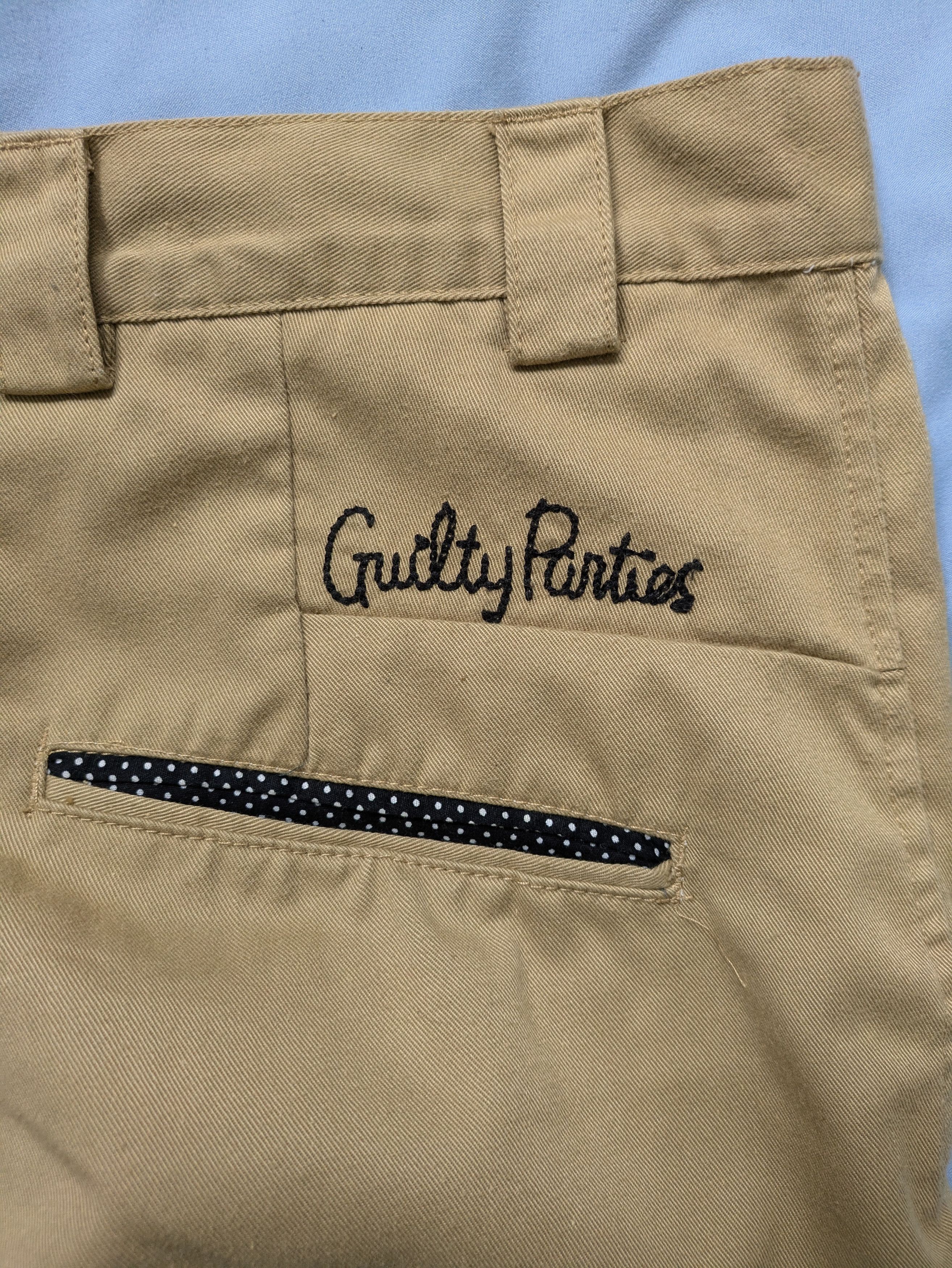 Wacko Maria Wacko Maria Guilty Parties Embroidered Khaki/Tan Trousers Size US 30 / EU 46 - 2 Thumbnail
