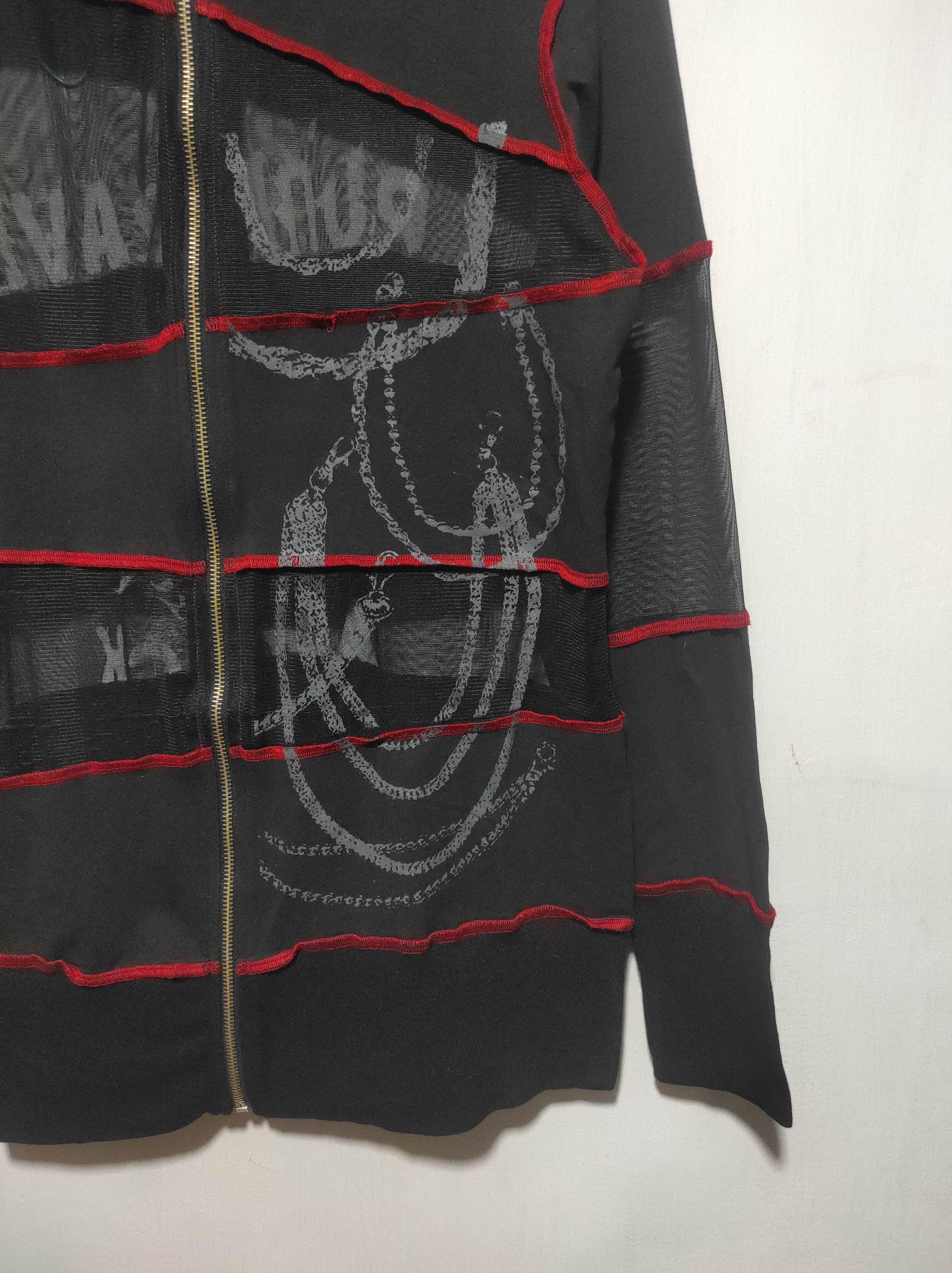 Hysteric Glamour Punk Rave Zipper Fur Hoodie Size US M / EU 48-50 / 2 - 5 Thumbnail