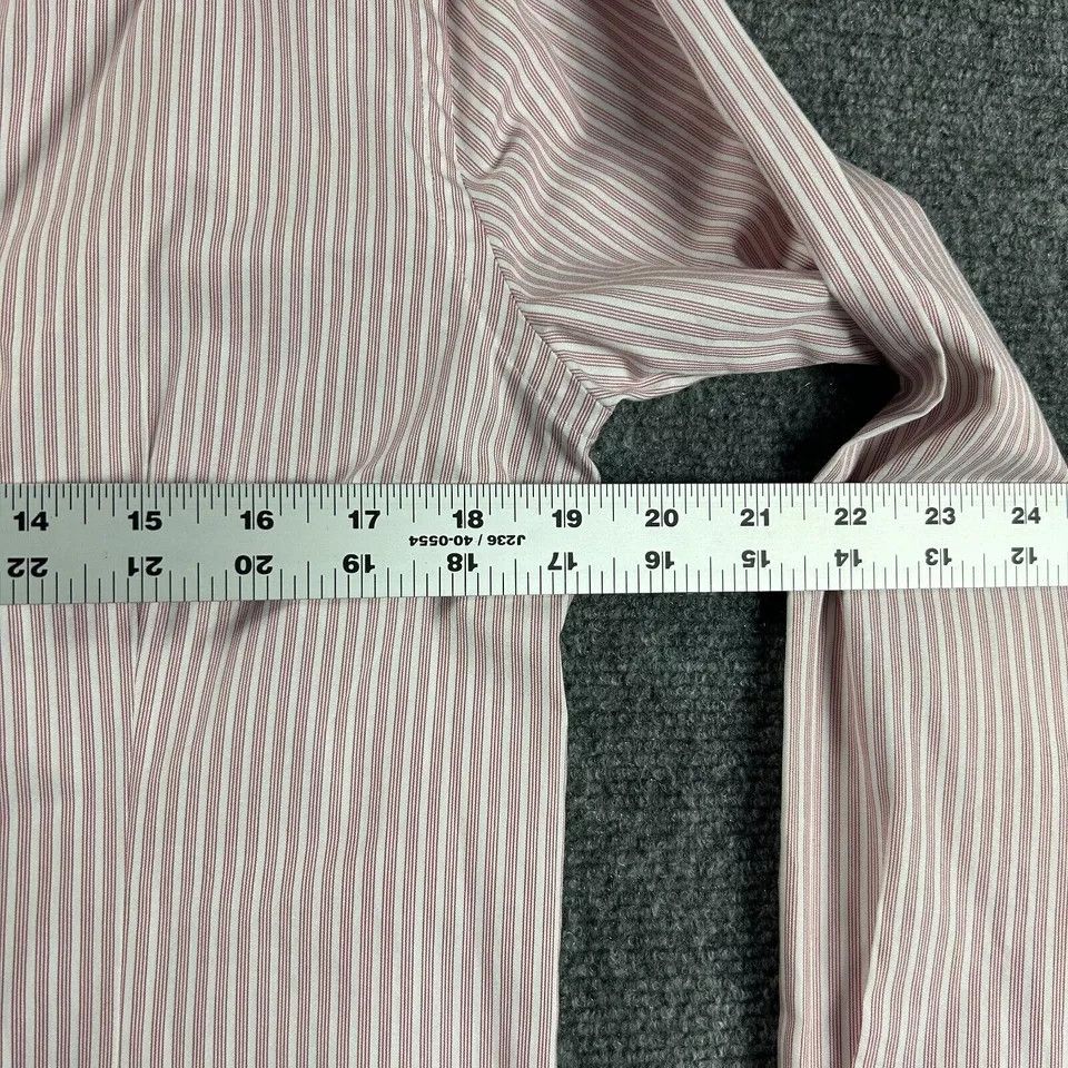 Charles Tyrwhitt Charles Tyrwhitt Shirt Mens 15.5 Extra Slim Fit Striped 34in Size US S / EU 44-46 / 1 - 5 Thumbnail
