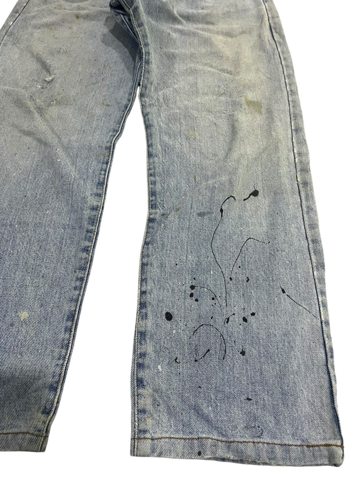 If Six Was Nine × Japanese Brand × Le Grande Bleu (L.G.B.) BAGGY💥 VTG Y2K SPELL BOUND USA WASHED BLUE DENIM JEANS Size US 28 / EU 44 - 5 Thumbnail