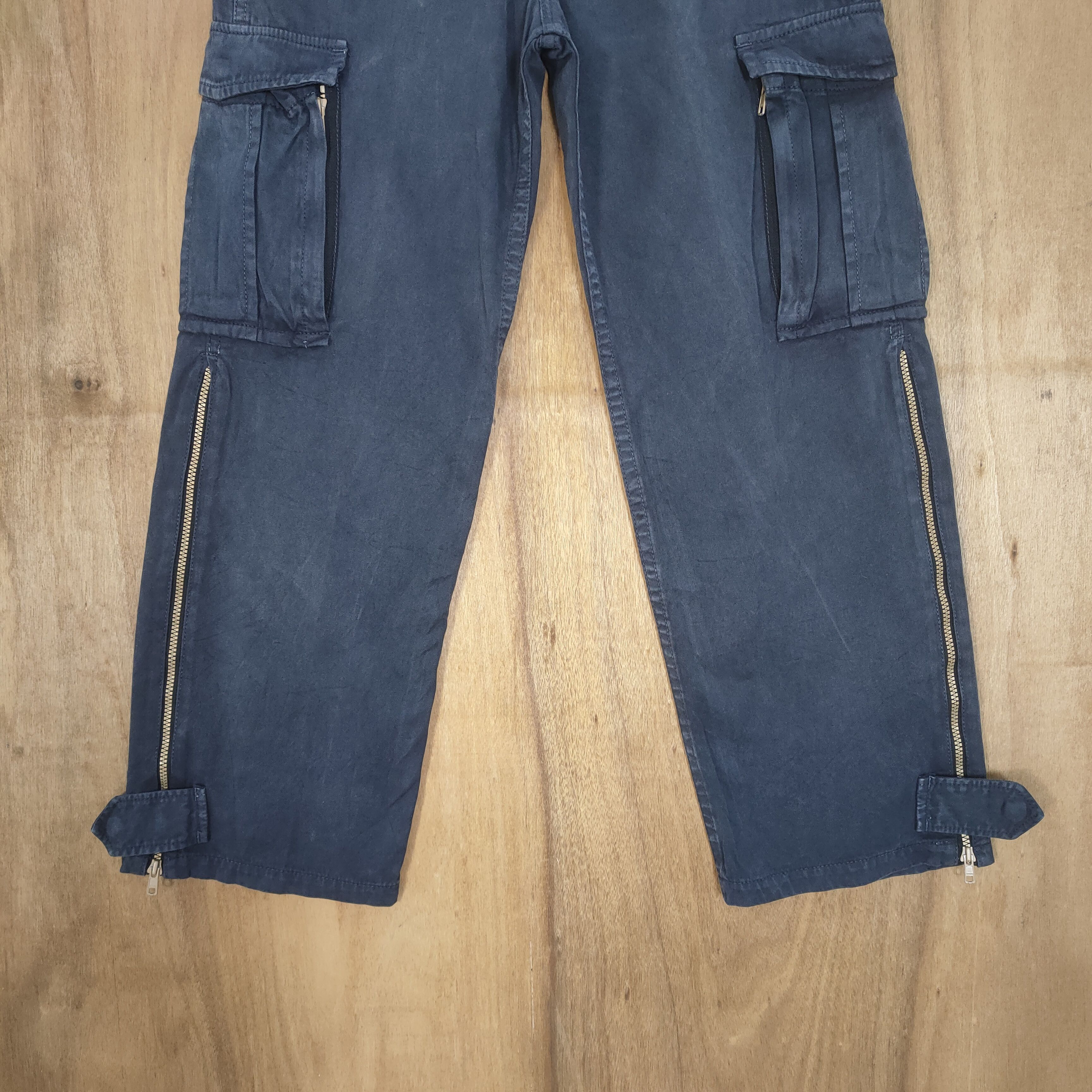 Japanese Brand VINTAGE DESTRIP BONDAGE CARGO PANTS Size US 30 / EU 46 - 5 Thumbnail