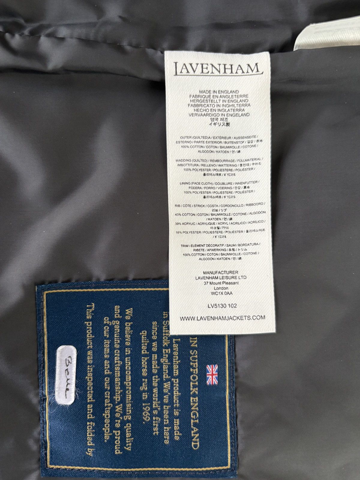 Lavenham Levenham A Line Bomber Gilet Size M / US 6-8 / IT 42-44 - 9 Thumbnail