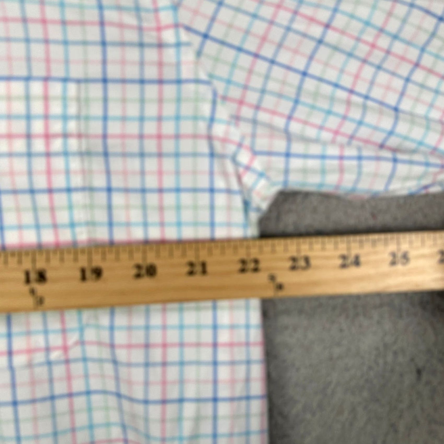 Peter Millar VINTAGE Peter Millar Shirt Button Down Mens Large Blue Red Plaid Pocket Stretch Casual Size US L / EU 52-54 / 3 - 5 Thumbnail