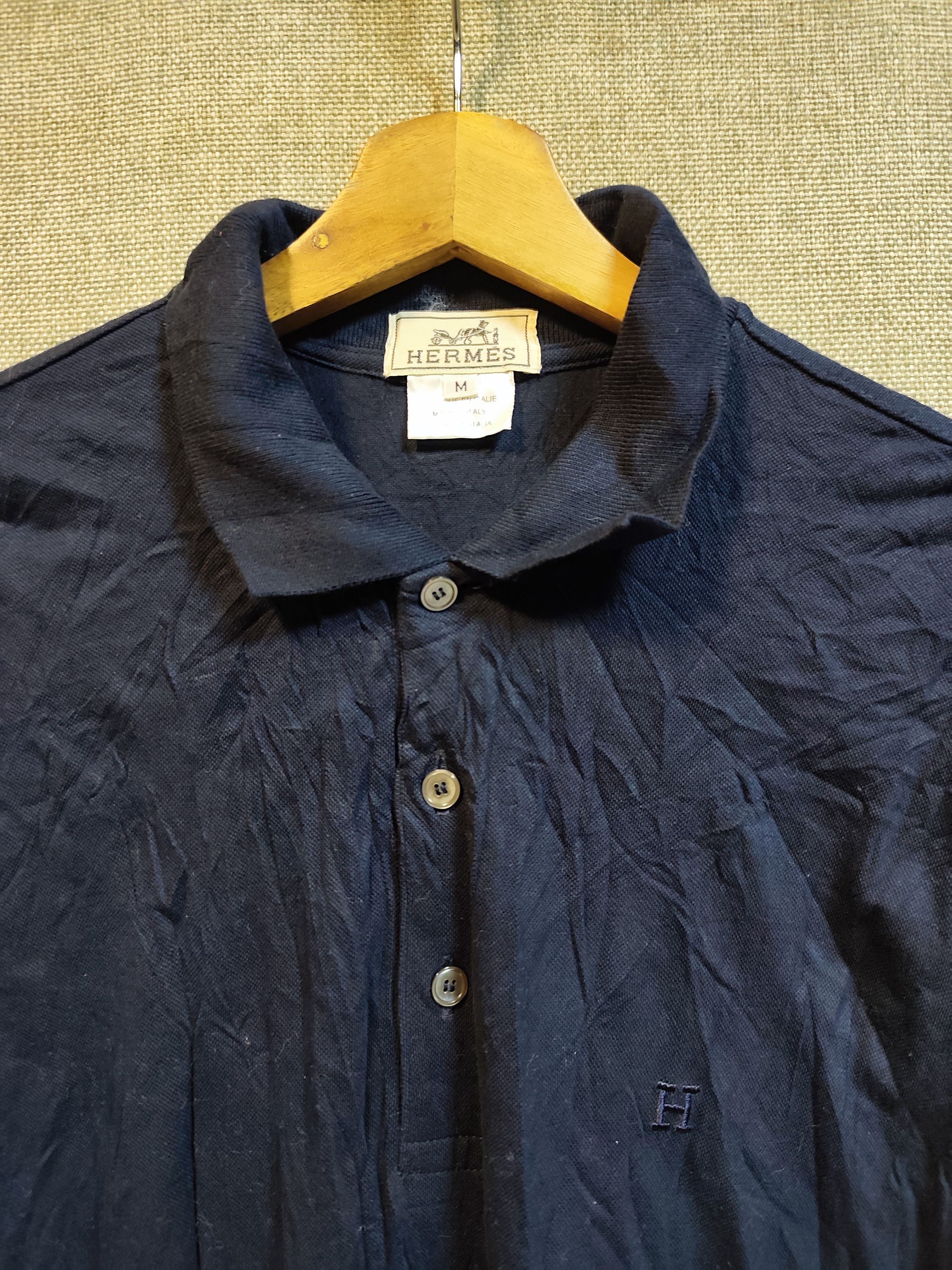 Hermes Hermes Polo Shirt Size US M / EU 48-50 / 2 - 2 Thumbnail