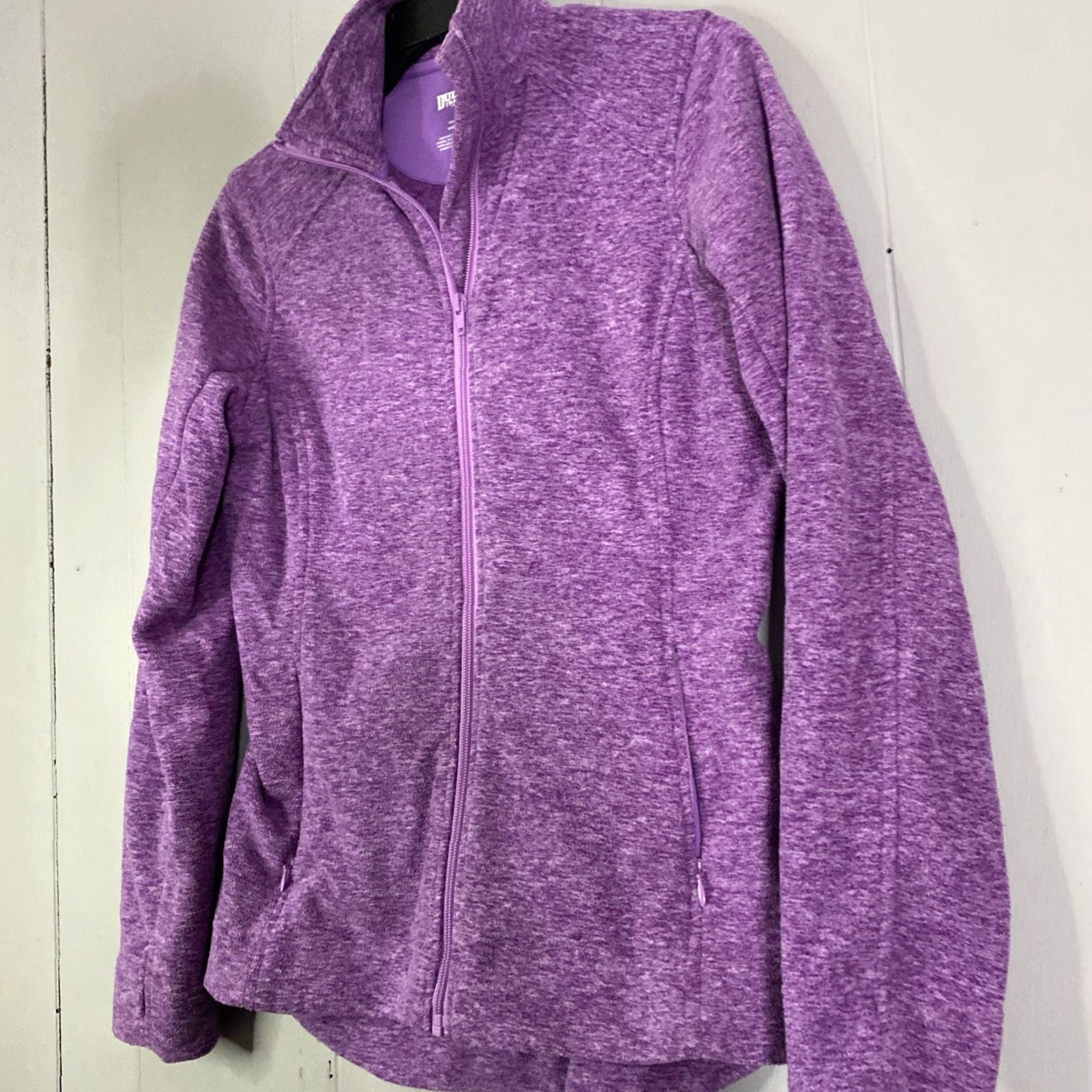 Duluth Trading Company Duluth Trading Co Purple Full Zip Fleece Jacket XS Women Short 19X27 Pockets Solid Jacket Fall Winter Spring Size XS / US 0-2 / IT 36-38 - 5 Thumbnail